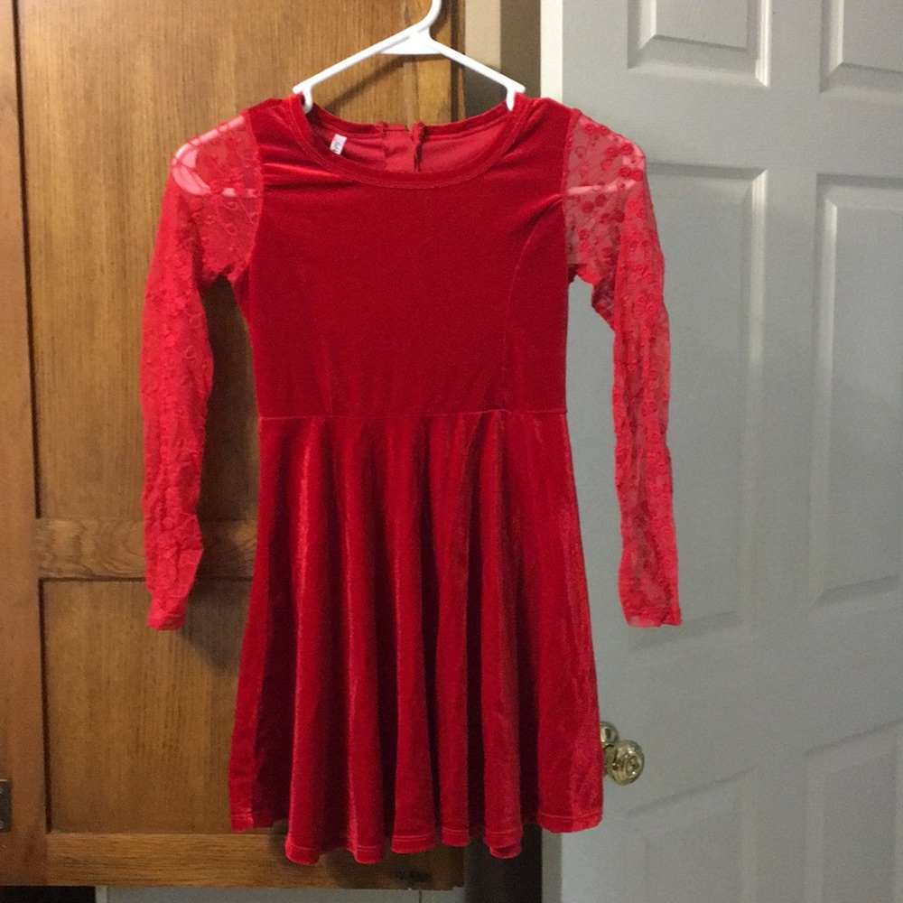 Red Holiday dress