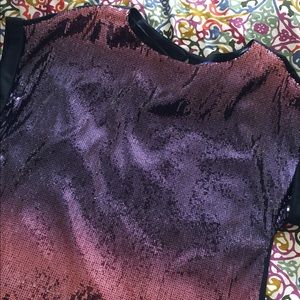 Vivienne Tam Ombré sequin top