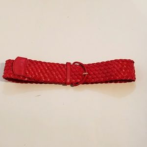Woven Red belt