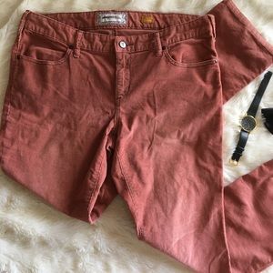 ✨Pilcro Anthropologie Dusty Pink Corduroy Pants✨