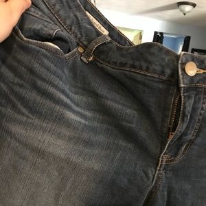 Relaxed fit plus size jeans