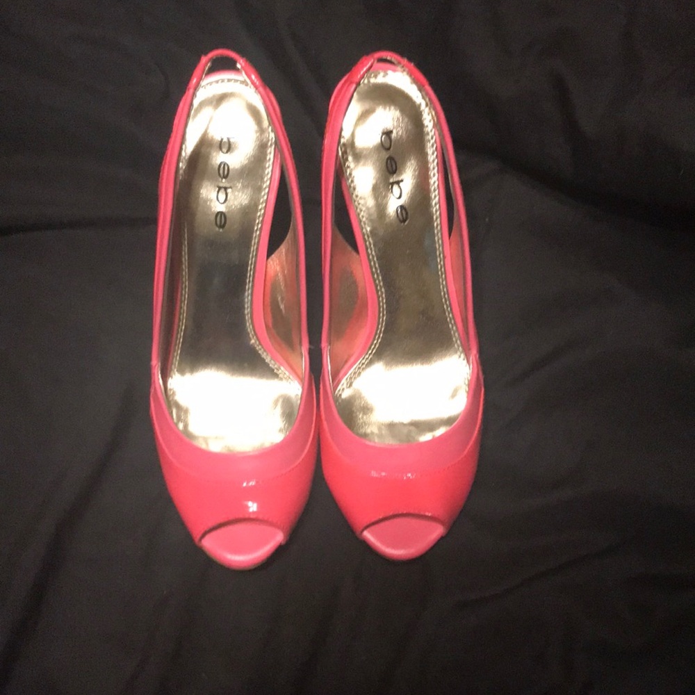 Bebe pink Maxwell shoes