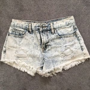 Jean shorts