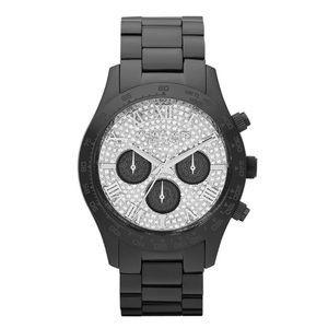 Michael Kors MK5668 Layton Black Crystal Watch