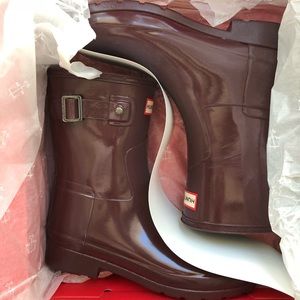 Hunter boots Original short gloss