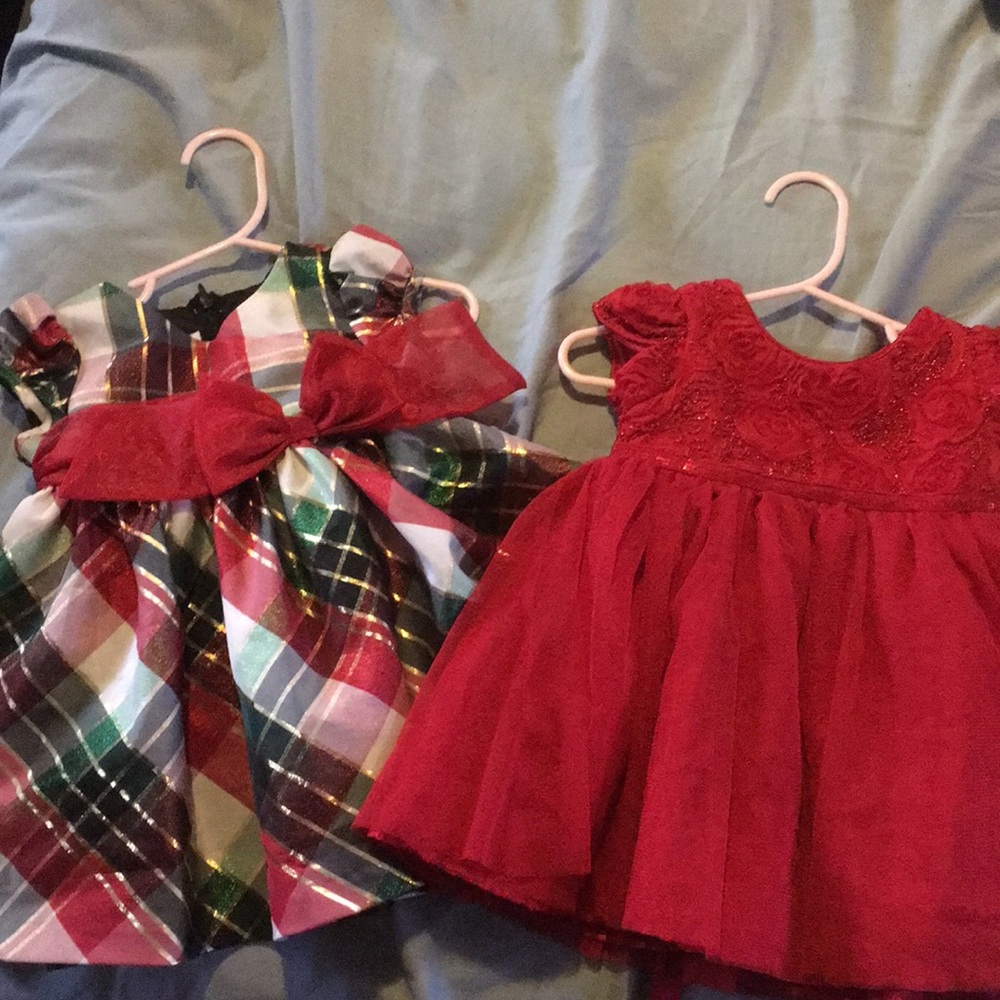 2 Christmas Dresses