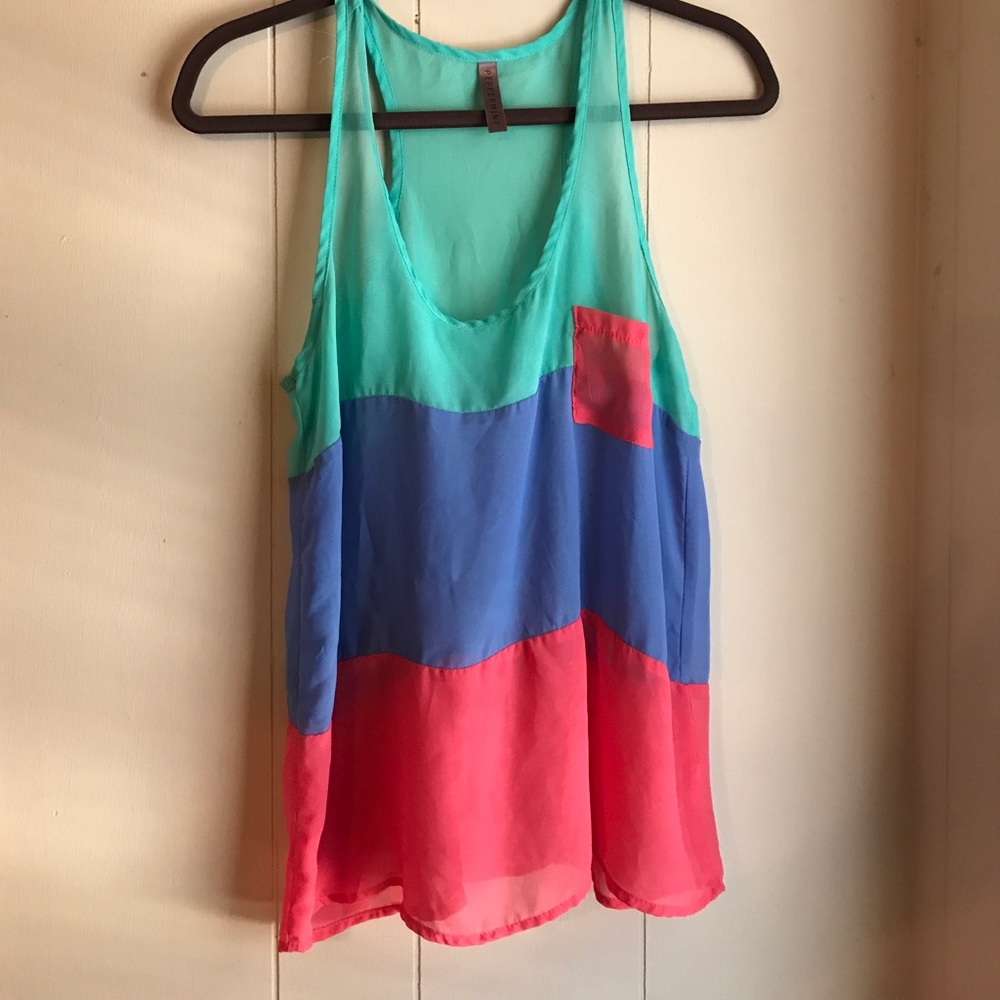 See Through tank top