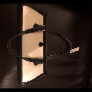 White House Black Market short handle clutch purse