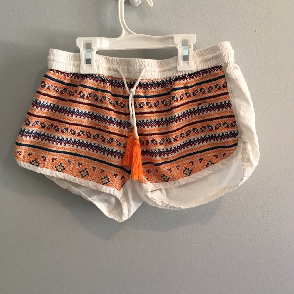 Aztec tassel shorts