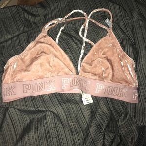 Velvet Victoria secret pink bralette MAKE AN OFFER