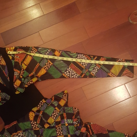 Vintage peplum jumpsuit.  Small-medium. - Picture 6 of 8