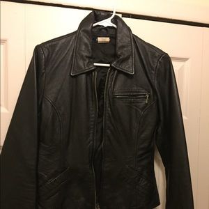 Small Black Leather Jacket