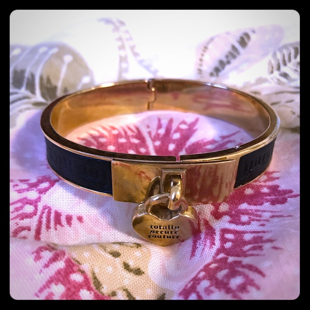 Black & Gold Juicy Couture Bangle