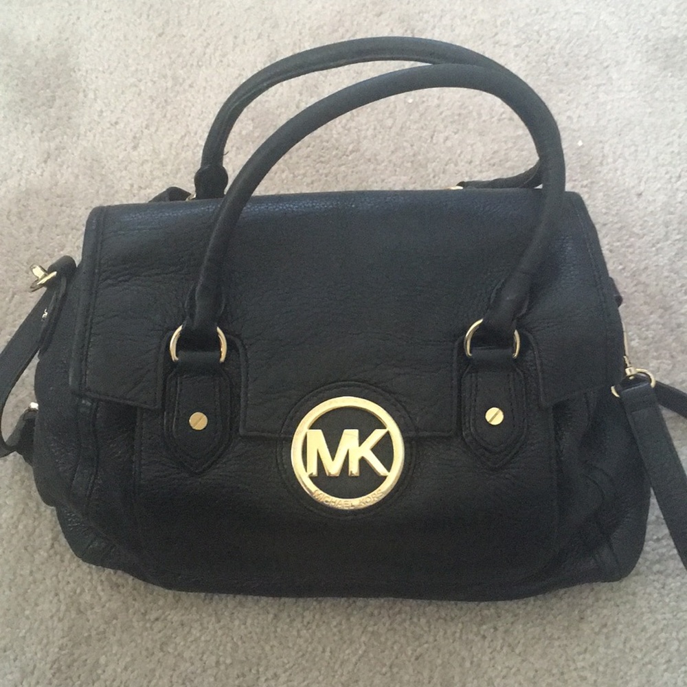 Michael Kors Black bag with satchel strap