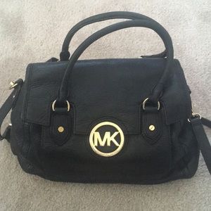 Michael Kors Black bag with satchel strap