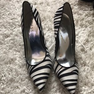 Guess Zebra Heels