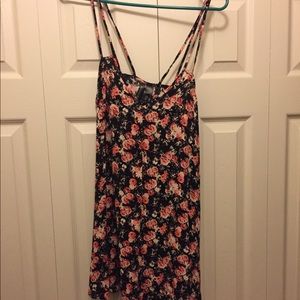 Floral strappy dress