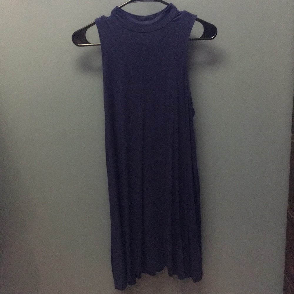 Navy blue cotton Dress