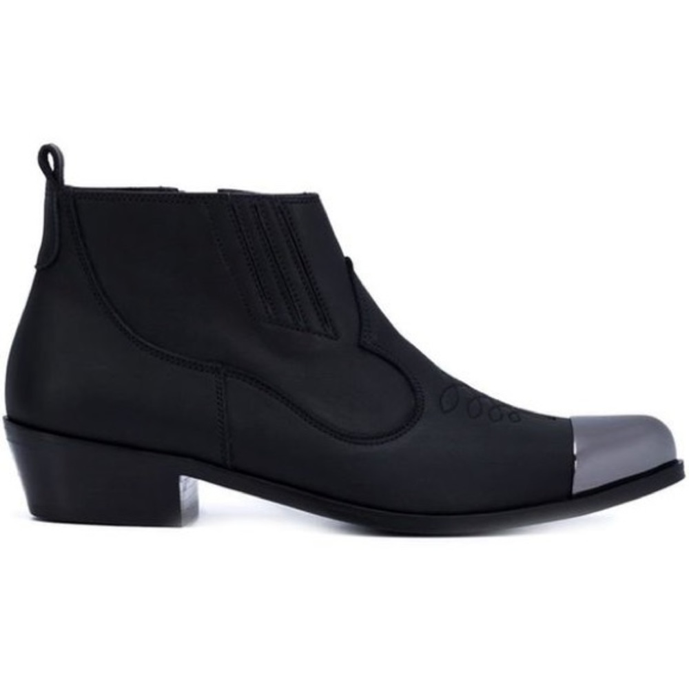 Anine Bing Women’s Black Leather Boot - Picture 2 of 3