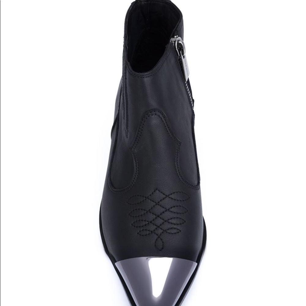 Anine Bing Women’s Black Leather Boot - Picture 3 of 3
