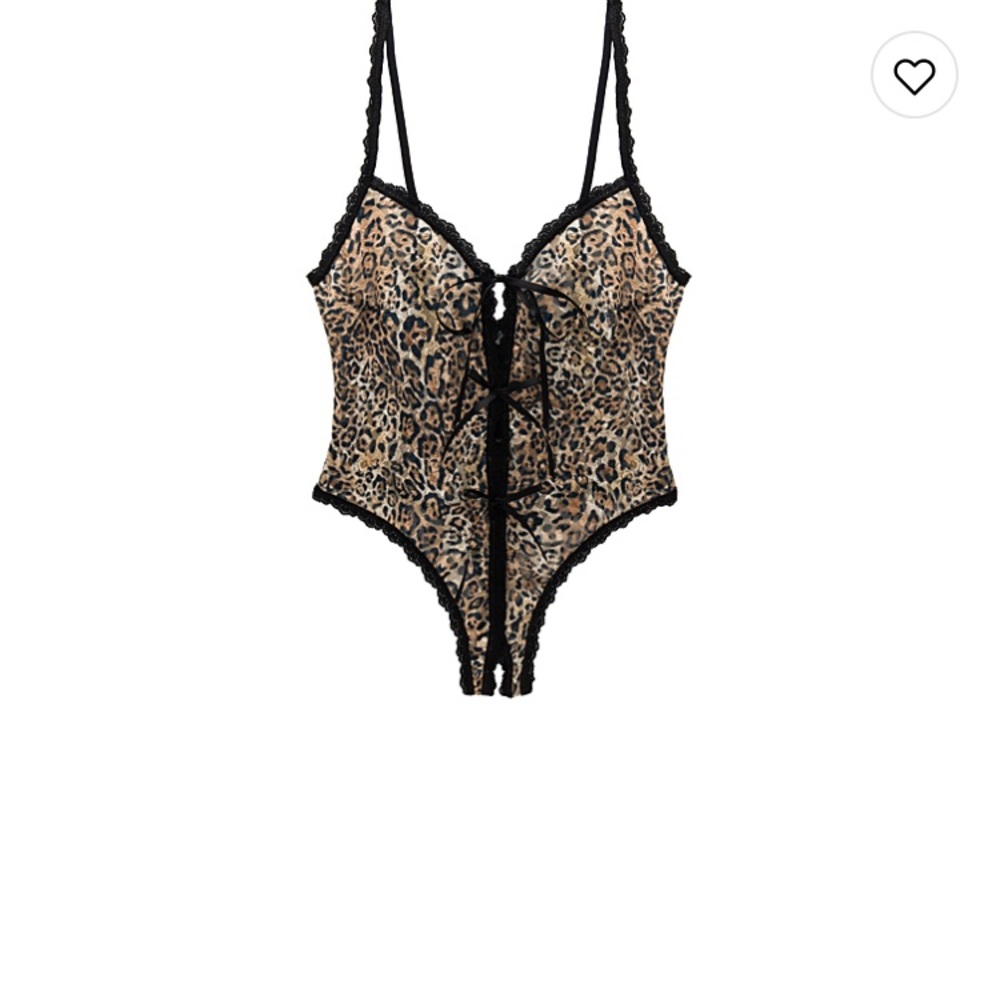 Hanky Panky animal print bodysuit