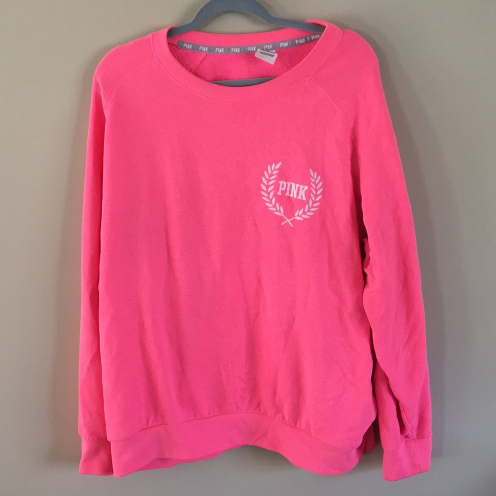 Victoria secret large pink sweater