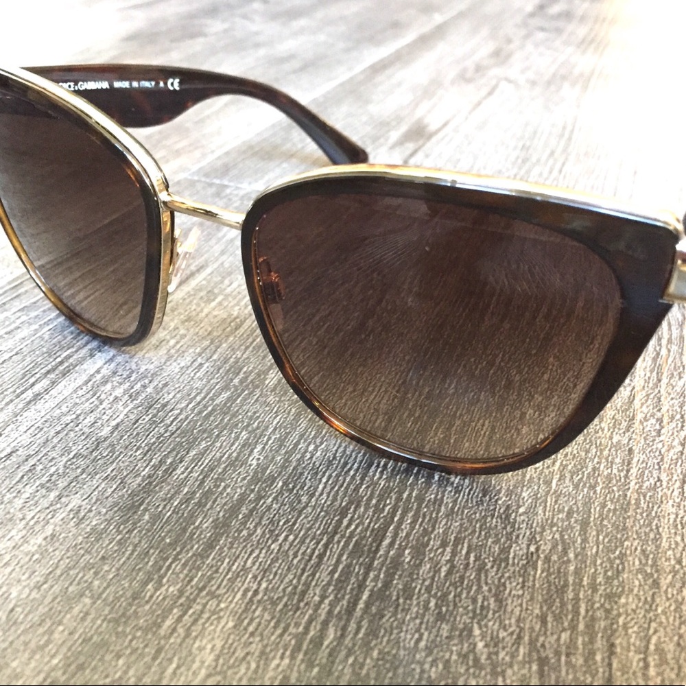 Dolce & Gabanna tortoise shell sunglasses