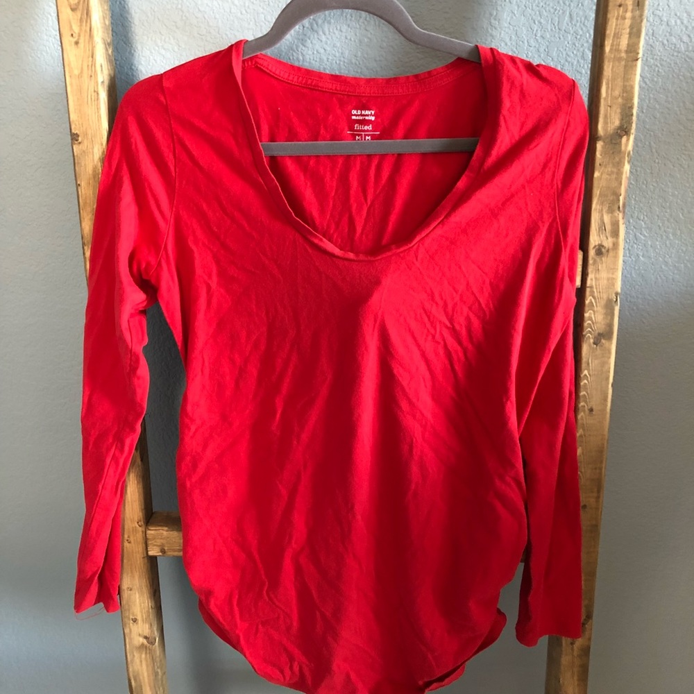 Maternity long sleeve t-shirt