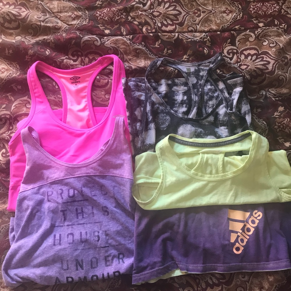 Bundle of 4 workout tanks