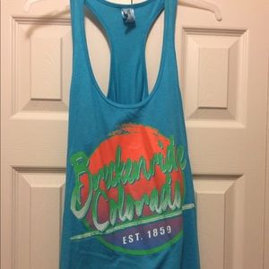 Medium blue Colorado tee