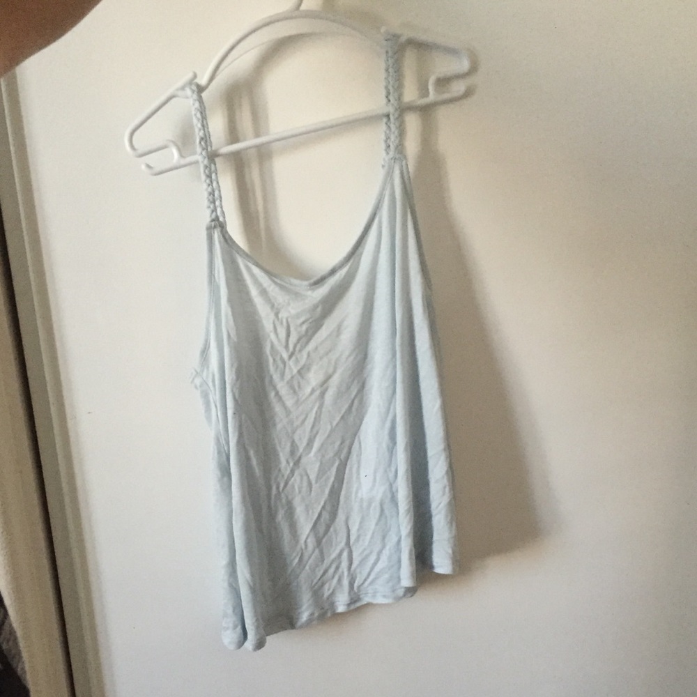 Light blue tank top
