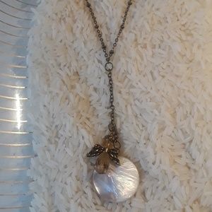 *Holiday Sale* NWT Angel & Moon Necklace