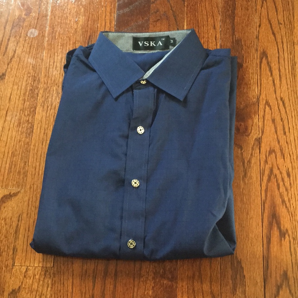 vska men's dress shirt