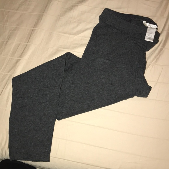 LC Lauren Conrad Pants - NWOT Lauren Conrad dark gray leggins