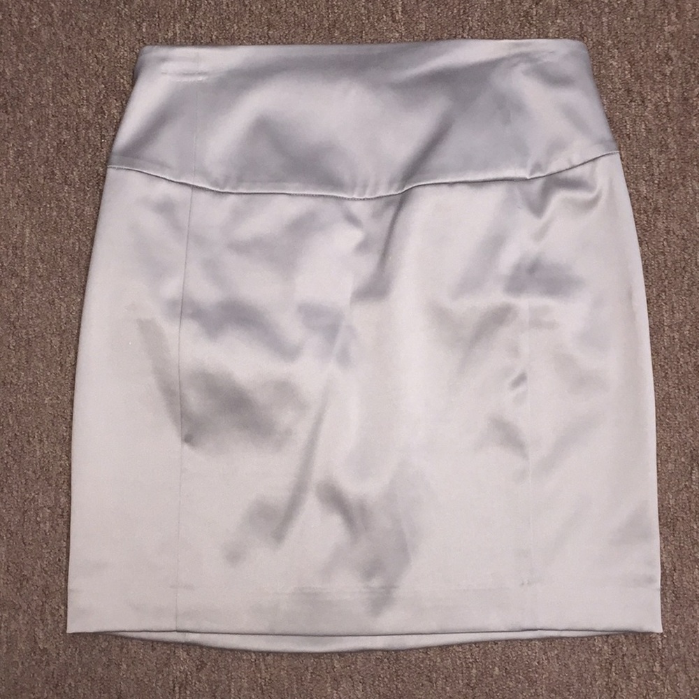Express Design Studio Silver skirt