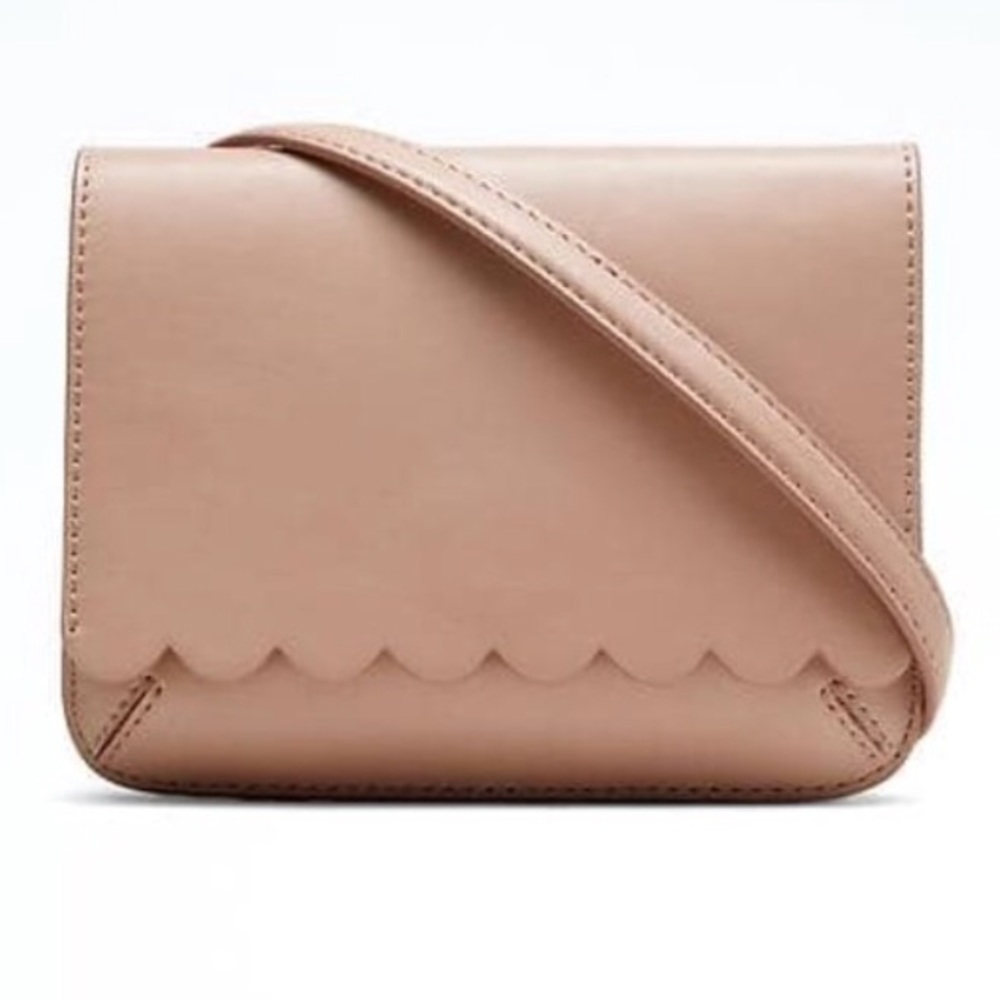 Blush Italian Leather Crossbody