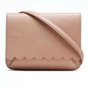 Blush Italian Leather Crossbody