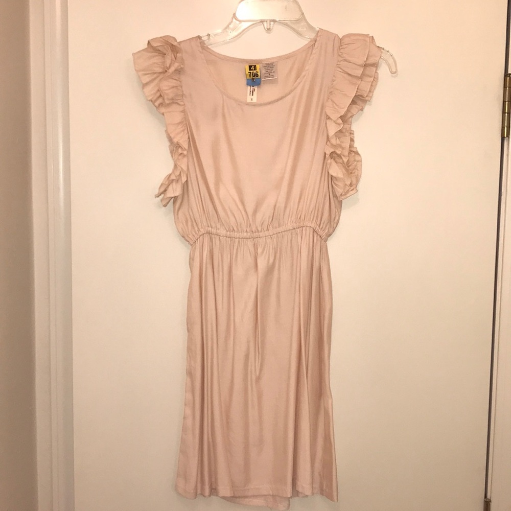 Cream dress size small