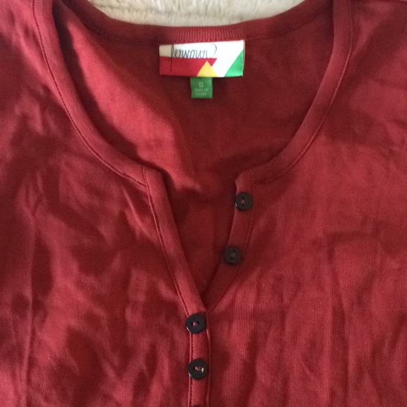 Modcloth rust-colored shirt - Picture 4 of 4