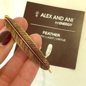 Alex And Ani - Quill Feather Bangle
