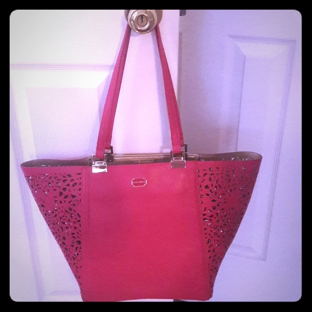 Kate Landry Hot Pink Purse