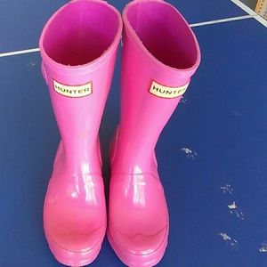 Hunter rain boots