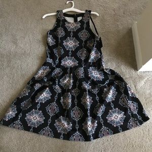 Beautiful Patterned Skater Dress