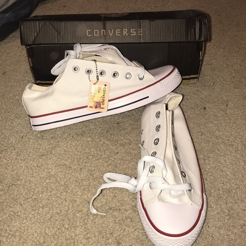 White Converse