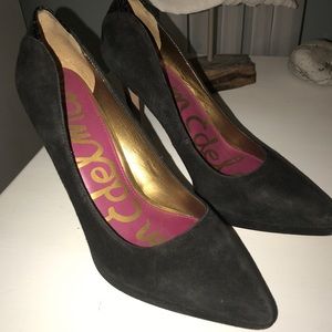 Sam Edelman Black Suede Pumps