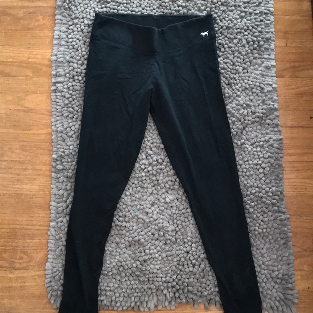 Victoria secret Pink black leggings size M