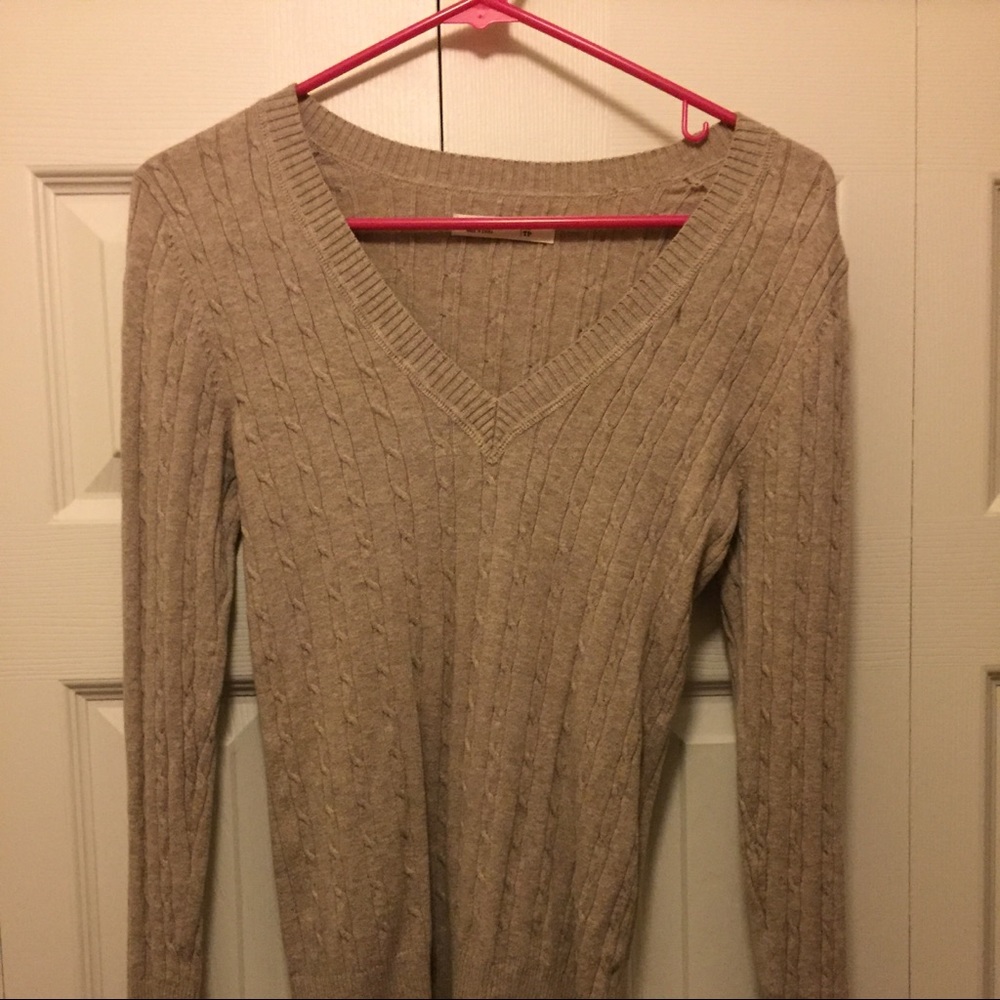 XS old navy brown knit sweater