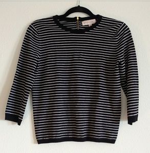 ❄ WINTER SALE ❄ Striped Shirt with Zipper Back