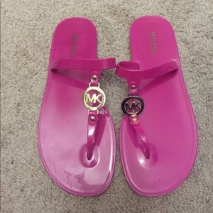 🌸🌸Michael kors jelly slippers