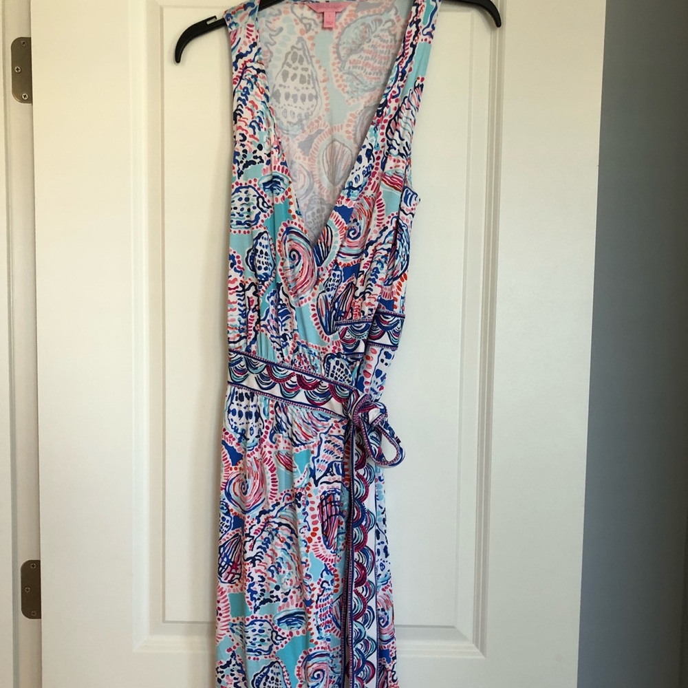 Lilly pulitzer wrap dress